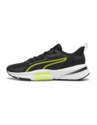 Puma Pantofi din material textil pentru fitness PWRFrame TR 3 - Negru/Verde lime