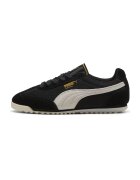 Puma Pantofi sport Arizona Euro din material textil cu garnituri de piele intoarsa - Negru