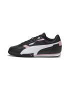 Puma Pantofi sport Bella Donna din piele ecologica cu logo - Alb/Negru/Roz