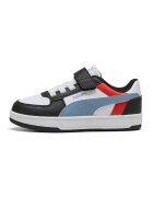 Puma Pantofi sport Caven 2.0 Block cu inchidere velcro - Alb/Negru/Portocaliu
