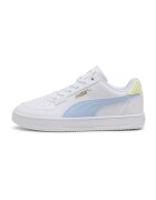 Puma Pantofi sport Caven 2.0 de piele ecologica - Alb optic/Albastru glaciar