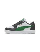 Puma Pantofi sport Caven 2.0 de piele ecologica - Alb/Verde/Gri antracit