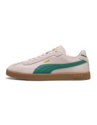 Puma Pantofi sport Club II Era de piele intoarsa si piele ecologica - Roz prafuit/Verde persan