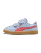Puma Pantofi sport Club II Era V PS cu velcro - Rosu/Albastru pastel