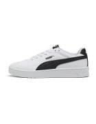 Puma Pantofi sport Court Classic Clean de piele ecologica cu brant cu amortizare - Alb/Negru