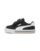 Puma Pantofi sport Court Classic cu velcro - Alb/Negru