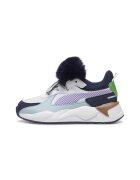 Puma Pantofi sport cu blana sintetica RS-X Trolls - Albastru glaciar/Bleumarin