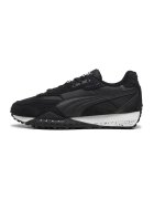 Puma Pantofi sport cu detalii de piele intoarsa Blktop Rider - Negru