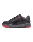 Puma Pantofi sport cu detalii de piele Slipstream Box Out - Rosu/Negru