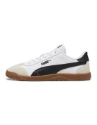 Puma Pantofi sport cu detalii din piele Club 5v5 - Alb/Negru/Bej