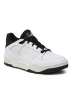Puma Pantofi sport cu garnituri de piele Slipstream - Alb