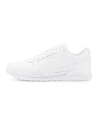Puma Pantofi sport cu garnituri de piele ST Runner v3 - Alb optic