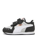Puma Pantofi sport cu inchidere velcro Cabana Racer SL 20 - Portocaliu mandarina/Alb murdar/Gri antracit
