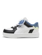 Puma Pantofi sport cu inchidere velcro Caven 2.0 - Alb/Negru