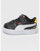 Puma Pantofi sport cu inchidere velcro Caven Smilyworld - Alb/Negru