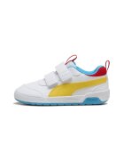 Puma Pantofi sport cu inchidere velcro Multiflex 2 - Alb/Galben/Albastru
