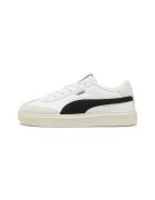 Puma Pantofi sport cu insertii de piele intoarsa Lajla - Alb/Negru/Gri deschis