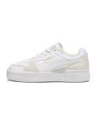 Puma Pantofi sport cu insertii din piele intoarsa Pro Lux III - Alb fildes/Alb optic