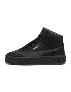 Puma Pantofi sport cu logo Carina Mia Mid WTR Warm - Negru/Gri inchis