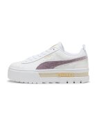 Puma Pantofi sport cu logo Mayze Velvet Dream - Alb fildes/Violet prafuit