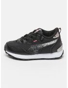 Puma Pantofi sport cu particule stralucitoare Rider FV - Negru/Argintiu
