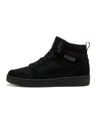 Puma Pantofi sport cu piele intoarsa Rebound v6 WTR - Negru