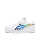 Puma Pantofi sport cu velcro Caven 2.0 Trolls - Alb/Multicolor