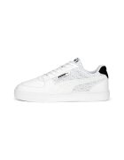 Puma Pantofi sport de piele ecologica Caven - Alb optic