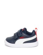Puma Pantofi sport de piele ecologica Courtflex v2 - Bleumarin