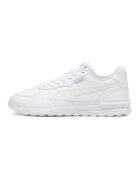 Puma Pantofi sport de piele ecologica Graviton - Alb murdar