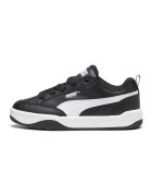 Puma Pantofi sport de piele ecologica Park Lifestyle - Alb/Negru