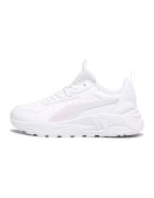 Puma Pantofi sport de piele ecologica Trinity Lite - Alb
