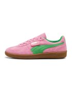 Puma Pantofi sport de piele intoarsa Palermo Special - Verde/Roz