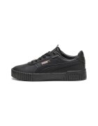 Puma Pantofi sport de piele si piele ecologica Carina 2.0 Lux - Negru