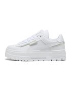 Puma Pantofi sport de piele si piele ecologica Mayze Crashed - Alb optic