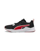 Puma Pantofi sport din material textil cu logo Wired Run Pure - Alb/Negru/Rosu inchis
