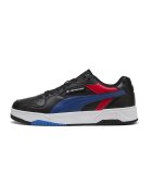 Puma Pantofi sport din piele ecologica cu detalii BMW - Negru/Albastru