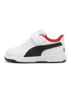 Puma Pantofi sport din piele ecologica cu inchidere velcro Reb-L AC+ - Rosu/Alb/Negru