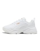 Puma Pantofi sport din piele ecologica cu talpa demi-wedge Cassa 2.0 - Alb