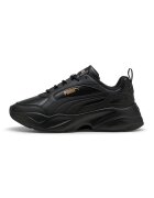 Puma Pantofi sport din piele ecologica cu talpa demi-wedge Cassa 2.0 - Negru