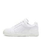 Puma Pantofi sport din piele si piele ecologica Slipstream - Alb