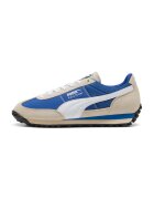 Puma Pantofi sport Easy Rider cu inserti din piele intoarsa - Alb/Albastru royal/Maro nisip