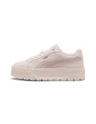 Puma Pantofi sport flatform de piele intoarsa Karmen II - Piersica