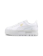 Puma Pantofi sport flatform de piele Mayze Classic - Alb
