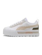 Puma Pantofi sport flatform Mayze Mix - Bej/Alb murdar