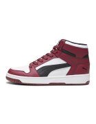 Puma Pantofi sport high-top de piele ecologica Rebound LayUp - Rosu/Alb/Negru