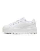 Puma Pantofi sport Karmen II flatform de piele - Alb/Crem