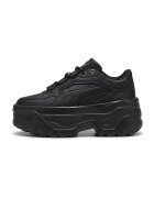 Puma Pantofi sport Karmen X-tra flatform de piele ecologica - Negru