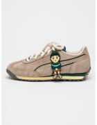 Puma Pantofi sport low-cut de piele intoarsa Squid Game - Rosu/Gri cenusiu