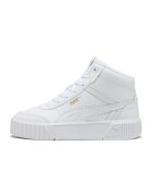 Puma Pantofi sport mid-cut din piele Carina MIa - Alb optic